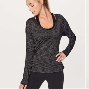 LULULEMON Meant to Move Long Sleeve Top